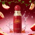 Juicy Apple hair and body fragrance mist 200ml in a vibrant red bottle with water splash - Juicy Apple (GB203)