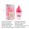 Peach Wood perfume spray in ice cream cone bottle, 100ml unisex fragrance long lasting - Peach Wood Scent (BQL-100-001) / 50ml