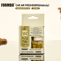Premium FORMBO 8mL car air freshener hanging perfume bottle with wooden cap in retail box - 8ml / Melody (FBCZ112)