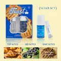 Gourmand fragrance gift set including 60ml spray and 10ml essential oil bottle NO.601 - Toast Note (601-SET) / 60ML+10ML / Blue