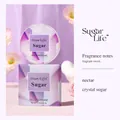 Portable solid perfume balm with fragrant sweet floral notes in purple packaging - Sugar (DE036) Upgraded / 6.5g
