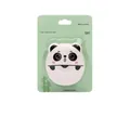 Portable panda-shaped soap paper case with 50 sheets in white jasmine scent - 50 Pieces / White (Jasmine)