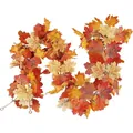 Slinger van esdoornbladeren van 5,9 voet voor herfst- en Thanksgiving-decoratie - Multicolor Style G