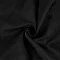 Close-up showing the smooth texture and subtle sheen of black fabric for women camisole - S / Tops / Black