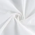 High-quality close-up of white breathable linen fabric texture for summer vacation dress - S / Dresses / White