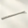Aanpasbare Italiaanse modulaire roestvrijstalen armband met gegraveerde letter G bedels - Letter G / Set van 18