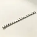 Hoogwaardige roestvrijstalen modulaire Italiaanse bedelarmband met letter J-links - Letter J / Set van 18