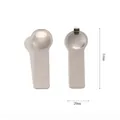 Silber poliertes Titanstahl-Italien-Modul-Armbandelement in der Größe 54x20mm - DIY-Montagewerkzeug