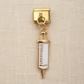 Goldener Edelstahl-Spritzenanhänger für medizinische italienische Modul-Armbänder - Spritzen-Stil (2)