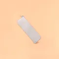 Detailed view of a stainless steel opening tool for Italian charm bracelet links - Square (Frosted Surface)