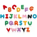 Detailed macro view of 26 colorful chenille alphabet embroidery patches for DIY projects - A-Z Alphabet Set (S19ZM-135-YT) / Set of 26