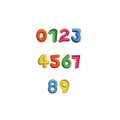 Colorful mini embroidered number patches set for DIY clothing decoration and crafts. - Full Number Set (0-9 Multicolor)
