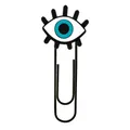 Creative blue Evil Eye giant decorative paperclip bookmark for office and DIY stationery - Classic Blue Evil Eye (3) / Style 3