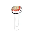 Creative sushi-shaped cartoon paperclip bookmark for office and school supplies - 12