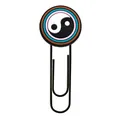 Creative Yin Yang decorative paper clip bookmark for office and DIY projects - 6