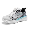 Espadrille de sport blanche légère et respirante pour hommes avec système à cadran rotatif. - 38 / Gris Clair Cyan