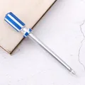 Stylo à bille créatif en forme de tournevis bleu pour étudiants et papeterie cadeau - Forme de Tournevis Bleu