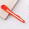 Stylo à bille créatif en forme de cutter orange vif avec aimant pour étudiants - Forme de Cutter Orange