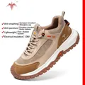 Zapatos de seguridad ligeros caqui para hombre con malla traspirable y antiperforación. - 37 / Zapatos de Seguridad para Todas las Estaciones (2578 Arena Todas las Estaciones) / Arena