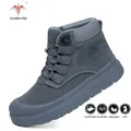 Bota de seguridad gris de caña alta con protección antiaplastamiento y perforación - 38 / Estilo 2567 Gris Todas las Estaciones