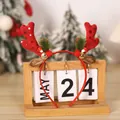Detail view of a Christmas reindeer headband with red sequins and festive gold bells - Small Red Antler Headband