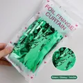 Shiny green metallic foil fringe curtain 1x2m for party wall backdrop decoration - 1mx2m / Shiny Green