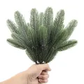 Lifelike PE artificial pine needles for Christmas DIY floral arrangements decoration - Large Frost Effect