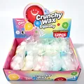 Set di 12 giocattoli squishy di cera croccante in una vivace scatola arcobaleno - Borsa Artigianale Croccante / Set da 12 / Giallo