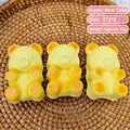 Μαλακό παιχνίδι squishy αργής επαναφοράς σε σχήμα αρκούδας με σχέδιο ψημένου κέικ - Ψωμί αρκούδας / Ένα Τεμάχιο