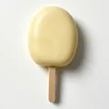Realistisch witte chocolade ijsje squishy speelgoed voor stressverlichting - 脆皮黄色雪糕 / Geel