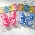 Colorful butterfly-shaped pinch squeeze toy set for stress relief and sensory fun - Extra Large Butterfly / Random Color