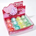 Set di palline colorate fatte a mano per la decompressione in scatola per alleviare lo stress - Sfera Croccante di Cristallo / Set da 12