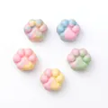 Lot de cinq jouets anti-stress colorés en forme de patte de chat pour soulager l'anxiété - Petite Patte de Chat / 1 Pièce