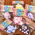 Multi-colored cat paw squishy stress relief toys in individual packaging - Glitter Cat Paw / Random Color
