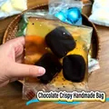 Χειροποίητο παιχνίδι squishy παγωτό με επικάλυψη σοκολάτας για ανακούφιση άγχους - Σακούλα με 3 Τραγανές Σοκολάτες Χειροποίητες
