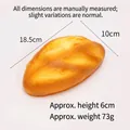 Handcrafted soft PU slow rebound simulation baguette bread squishy toy for stress relief - Oat Bread / 18.5cm Size