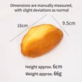 Soft PU slow rebound simulated bread squeeze toy for stress relief, 16cm length - Puff Bread / 16cm Size