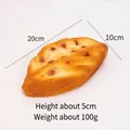 Realistic soft PU slow rebound simulation bread squishy toy 20cm stress relief gift - Diamond Bread