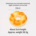 Soft realistic PU slow rebound donut squishy stress relief toy with 10cm diameter - Wreath Bread