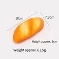 Simulation PU slow rebound French baguette squishy toy for stress relief and decor - Dinner Roll