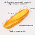Simulation bread slow rebound PU squeeze toy with dimensions 21.5x5.5x3.5cm for stress relief - Fried Dough Stick