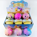 Set mit bunten Squeezy-Knödel-Stressabbau-Spielzeugen mit süßen Gesichtsausdrücken - Colorful Style (Random Color)