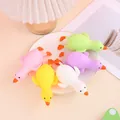 Bunte Gans Squishy Antistress-Spielzeug Set für Büro und Entspannung zu Hause kaufen - Weiß