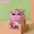Rosa Eye Pops Quetschspielzeug in Box zum Stressabbau - Rosa Pop-Auge Drache mit Box