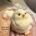 Realistic yellow baby chick squishy stress relief toy made of soft TPR material - Chicken Squishy (Yellow)