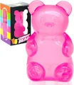 Ροζ αρκουδάκι gummy bear παιχνίδι πίεσης για ανακούφιση από το άγχος με αργή επαναφορά - Αρκούδα Καραμέλα - Ροζ / Χρωματιστό Kutí
