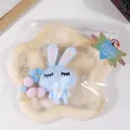 Cute blue rabbit squeeze toy made of soft TPR material for daily stress relief. - Long-eared Rabbit (Blue)