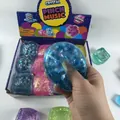 Jouet squishy glaçon flocon de neige bleu pour soulager efficacement le stress quotidien - 4cm Size / Flocon de Neige Bleu