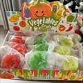Stress relief fruit-themed Vaseline slush squeeze toys set in retail display box - Watermelon Style / Red