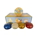 Dettaglio di giocattoli baozi colorati e glitterati nella loro scatola originale - Stile Perla d'Acqua Glitter / 8.5cm Size